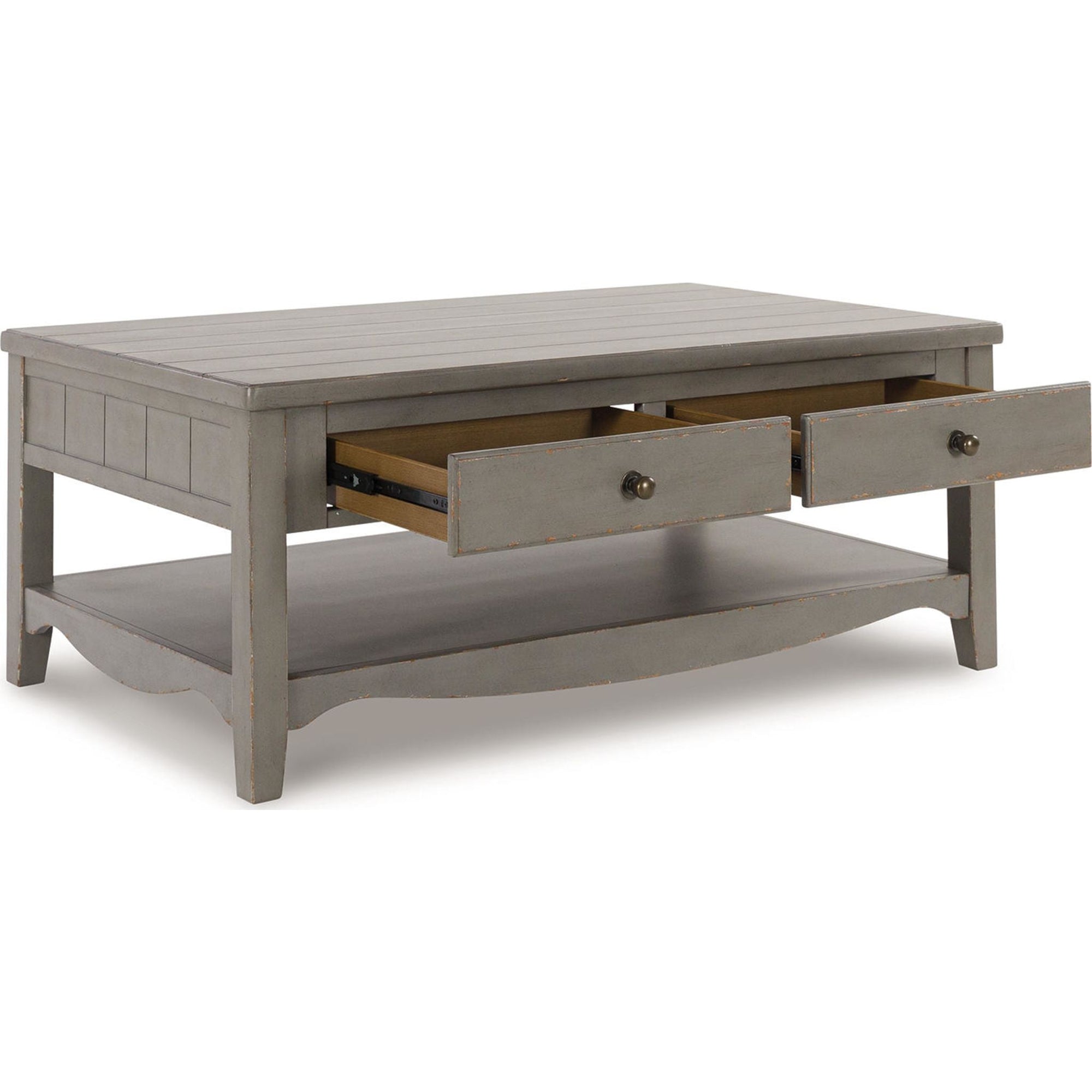 Table basse Charina - Gris antique