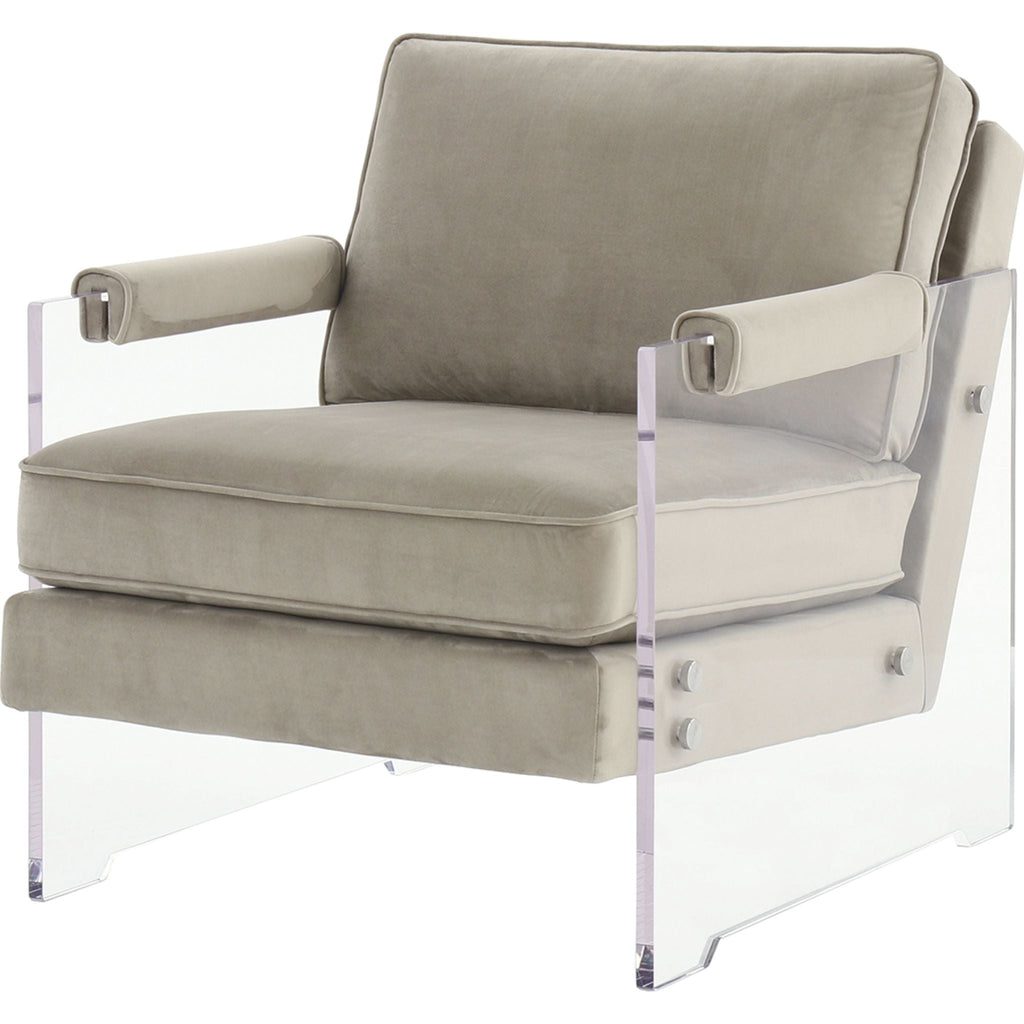 Fauteuil d'appoint Avonley - Taupe