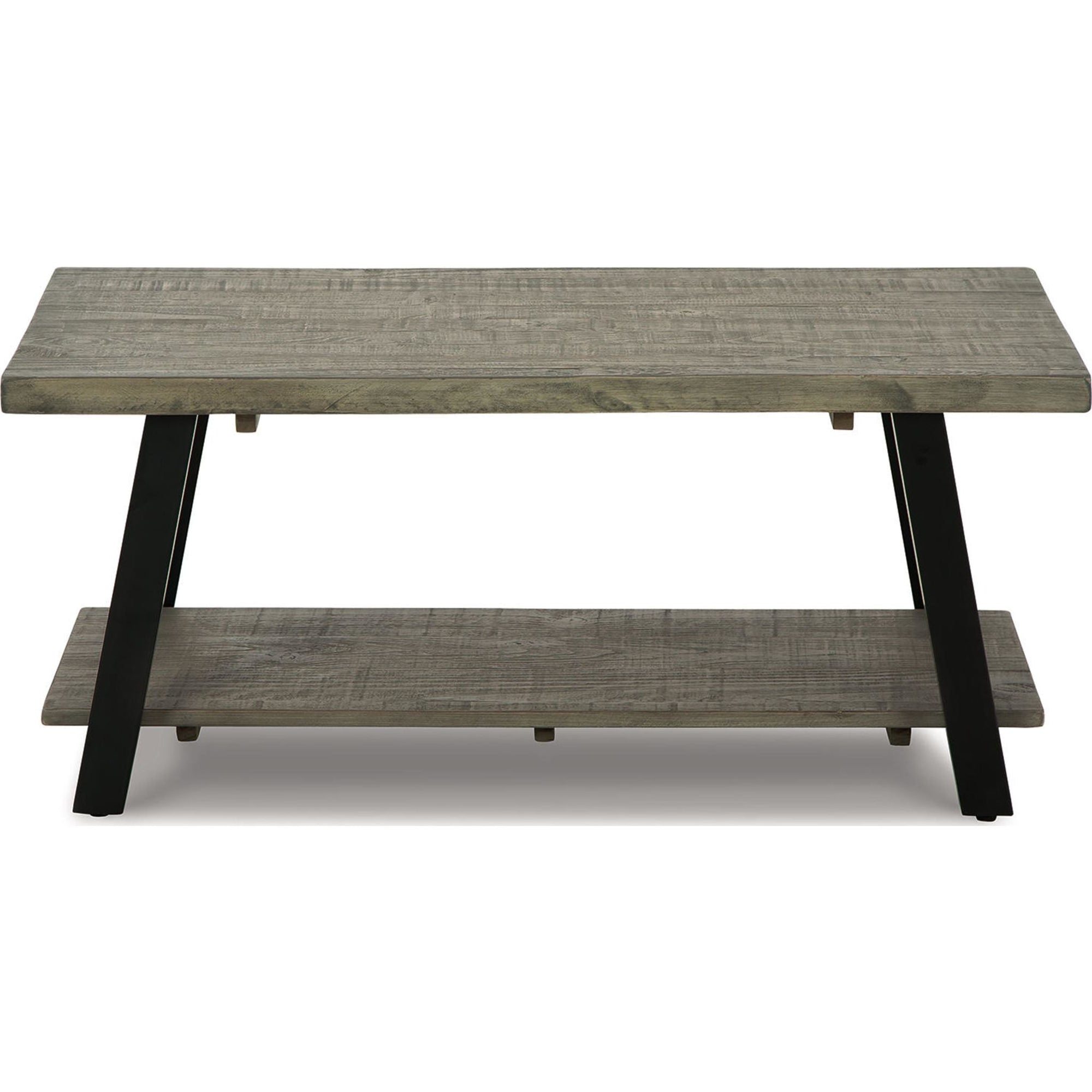 Table basse Brennegan - Gris/Noir