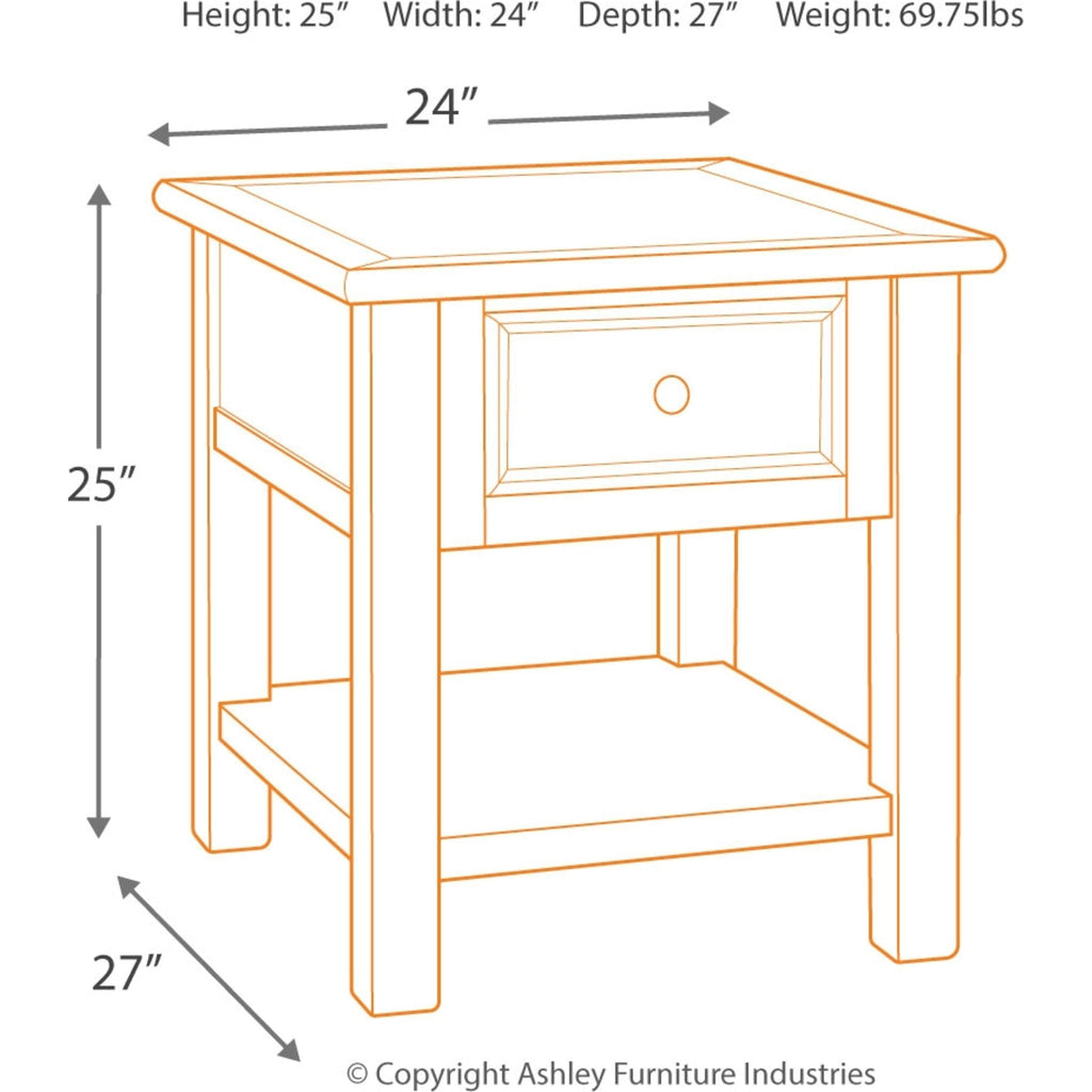 Table d'appoint Bolanburg - Bicolore