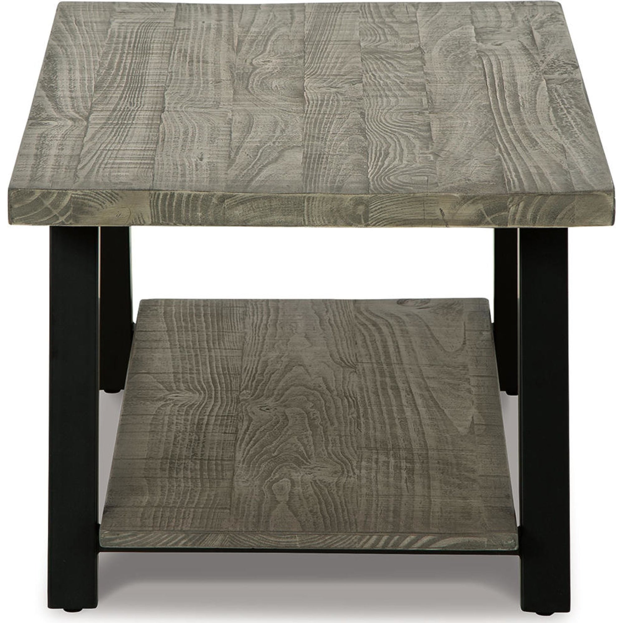 Table basse Brennegan - Gris/Noir