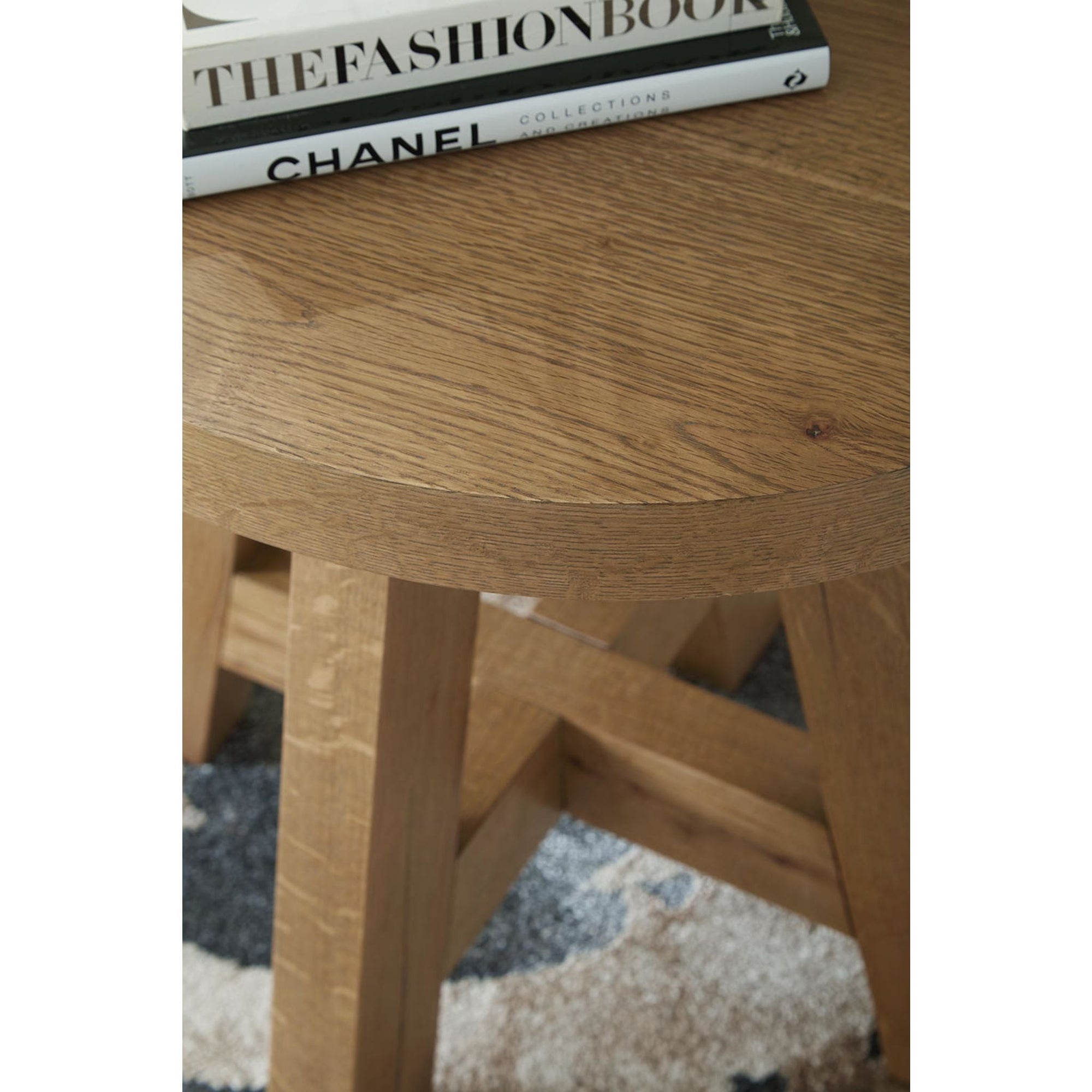 Table d'appoint Brinstead - Marron clair