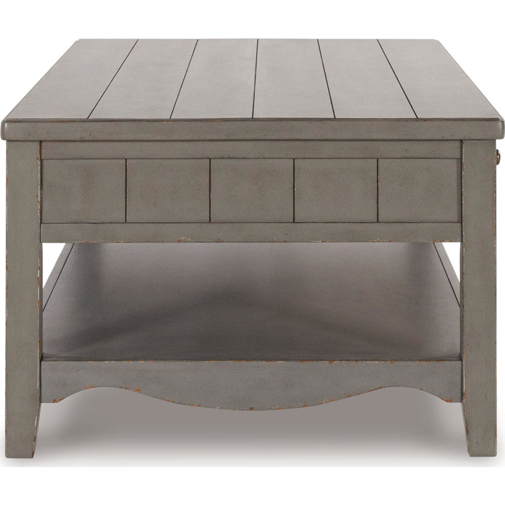Table basse Charina - Gris antique