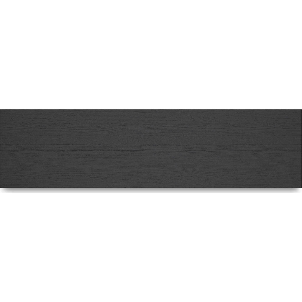 Meuble TV Cayberry avec cheminée - Noir