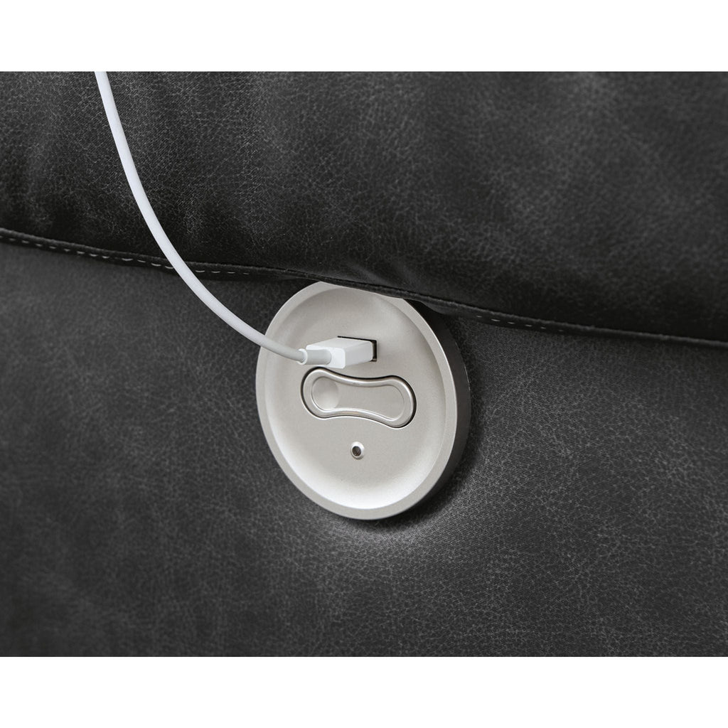 Fauteuil inclinable électrique Axtellton - Carbone