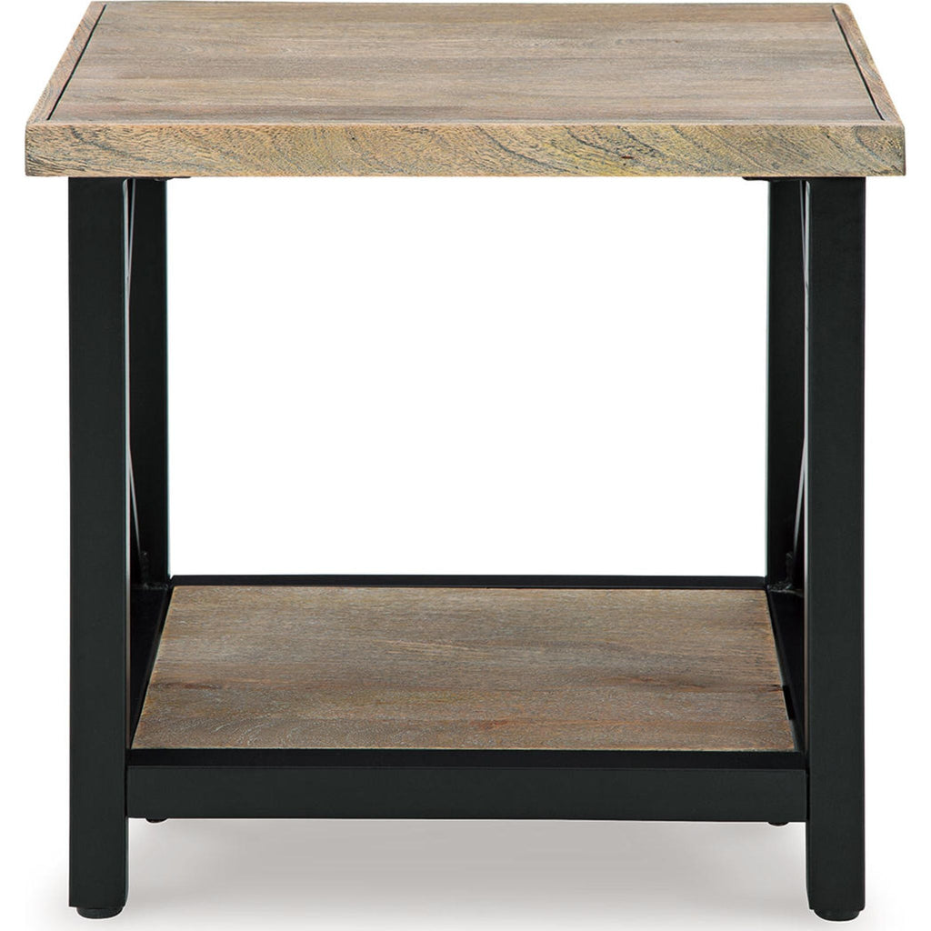 Table d'appoint Bristenfort - Marron/Noir