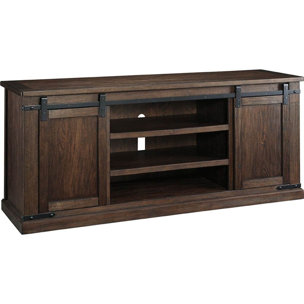 Meuble TV Budmore - Brun rustique