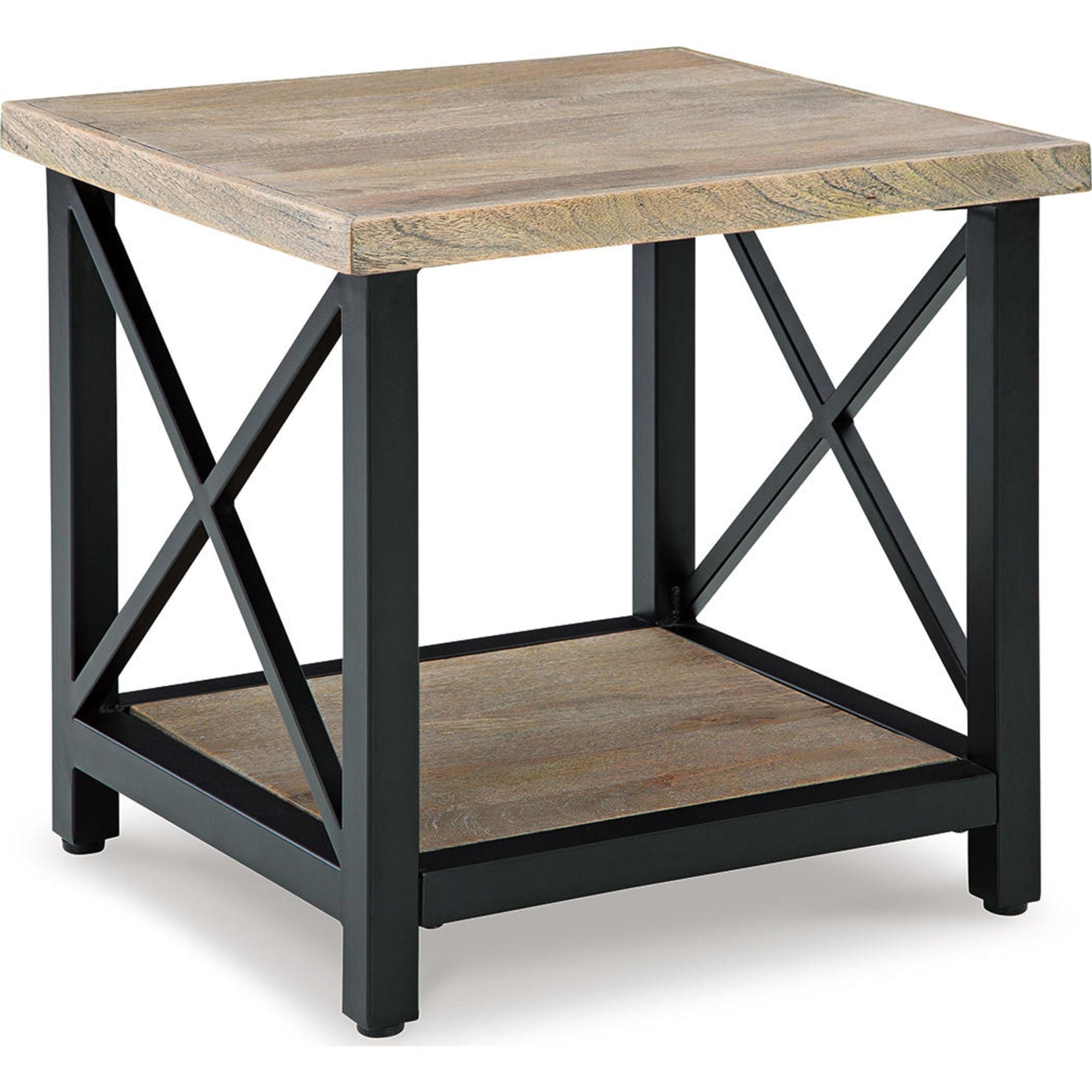 Table d'appoint Bristenfort - Marron/Noir