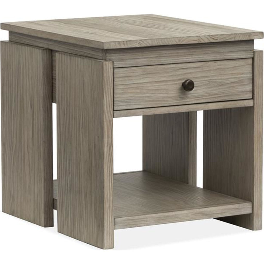 Table d'appoint Conrad - Gris Stone Harbour