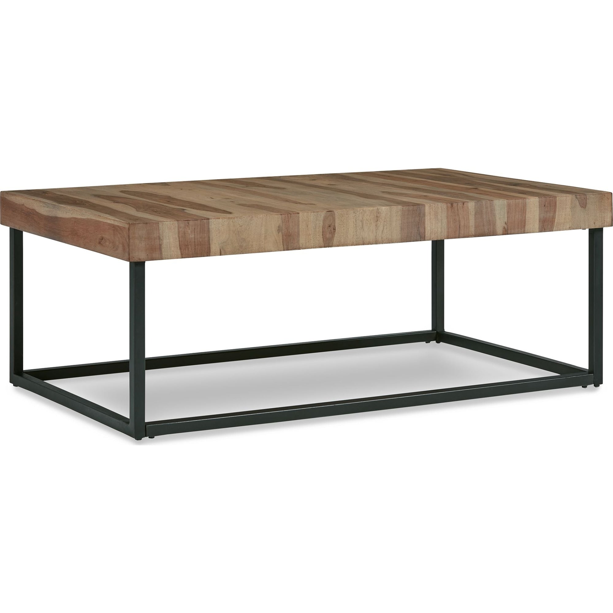 Table basse Bellwick - Naturel/Noir