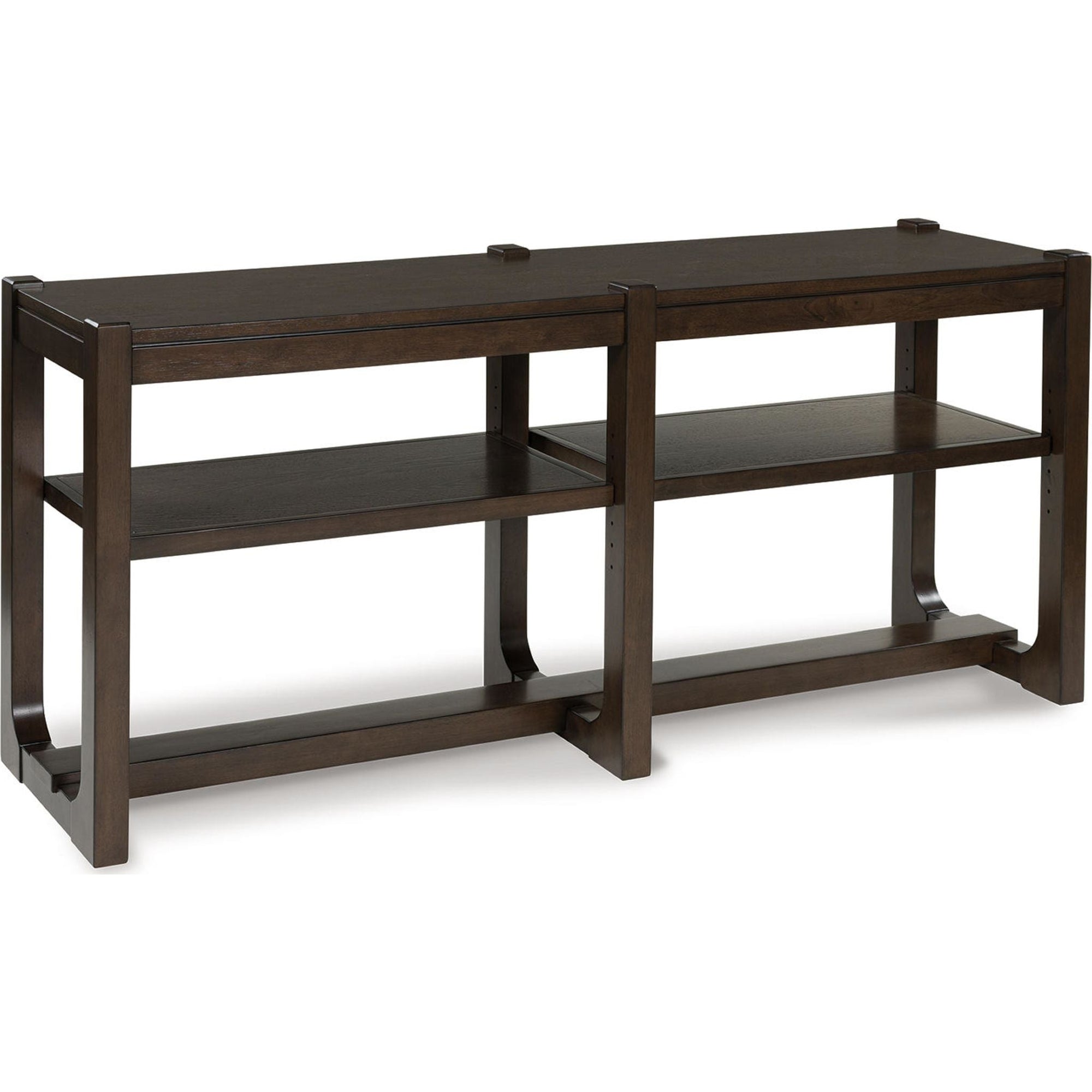 Table basse Breckington - Marron foncé