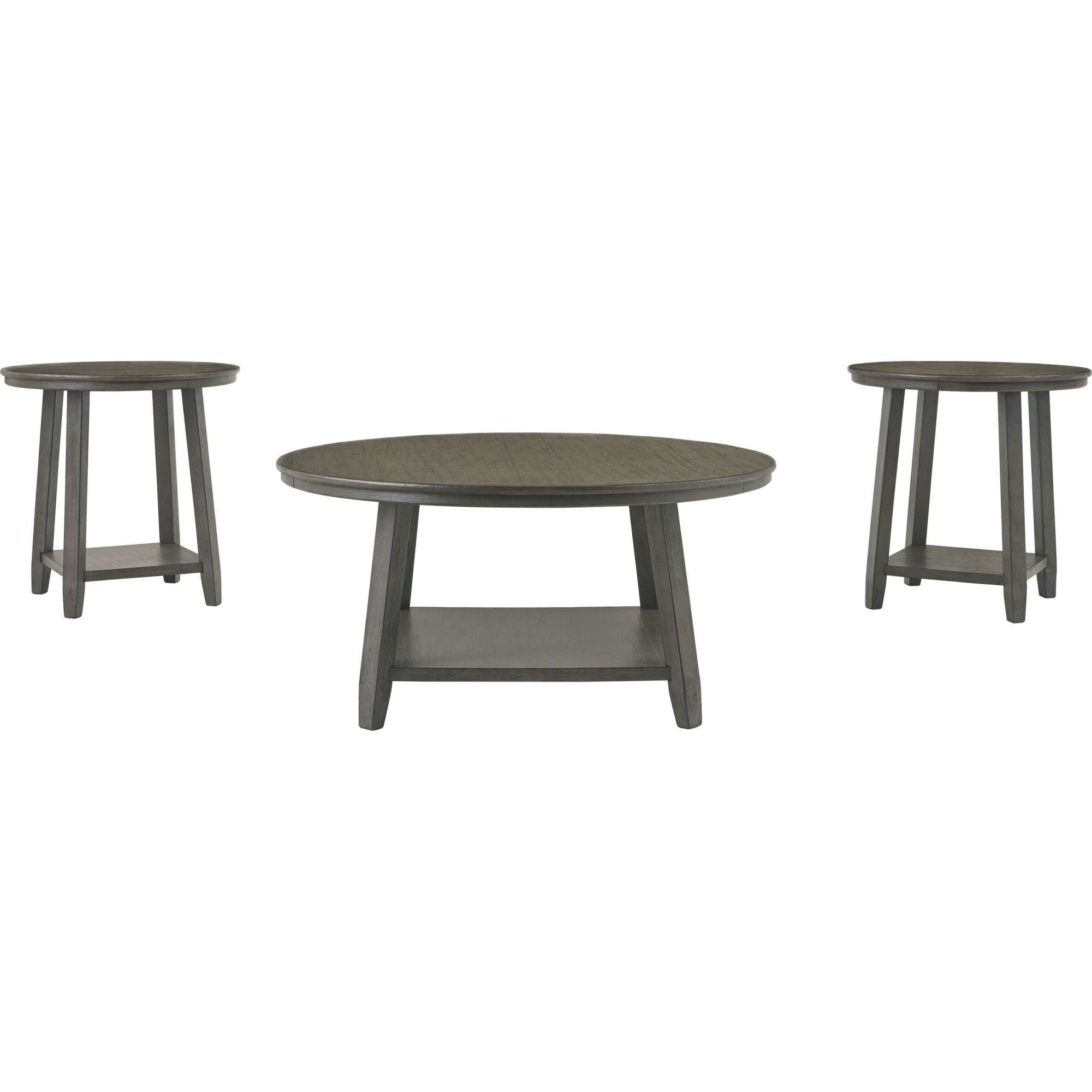 Tables Caitbrook (lot de 3) - Gris