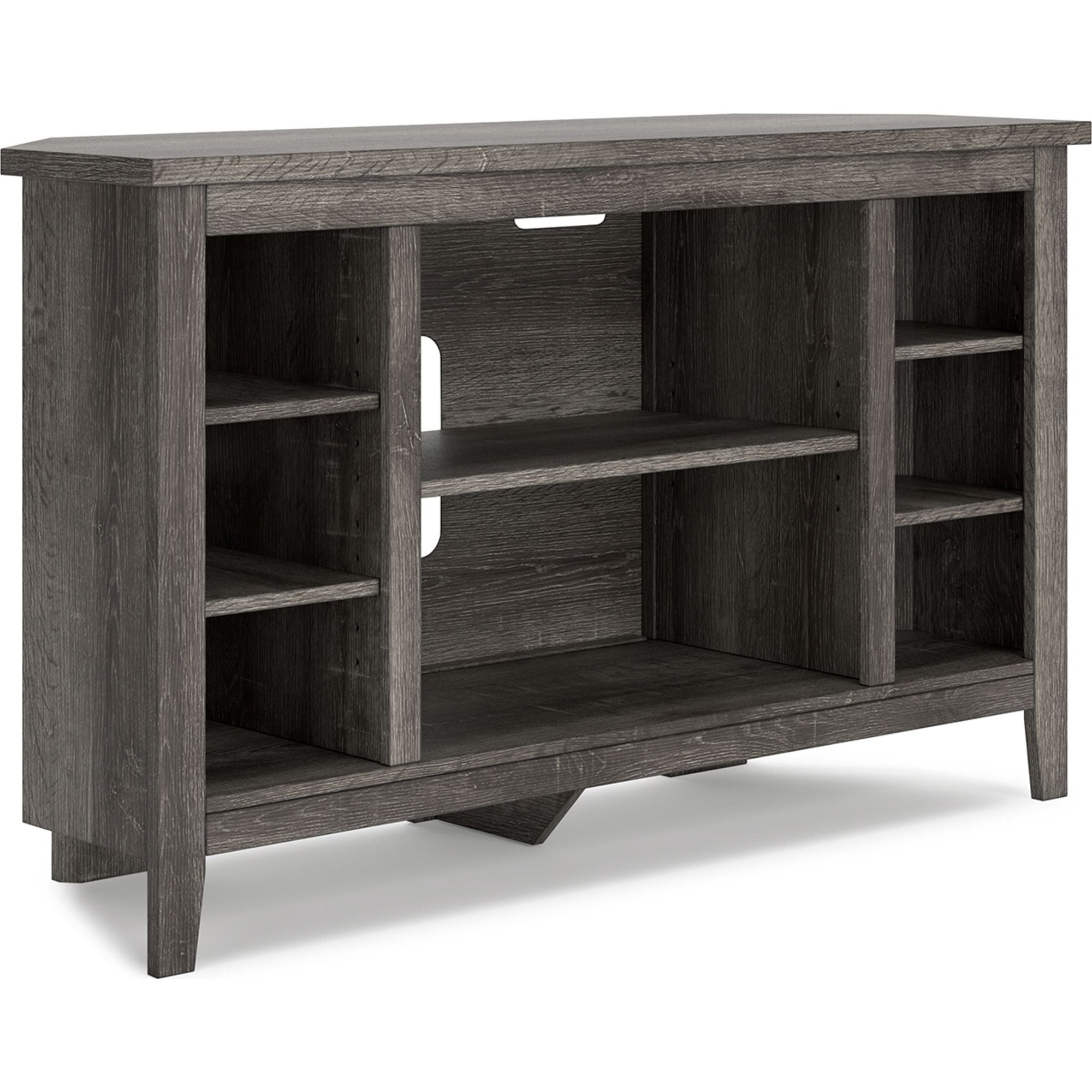 Meuble TV d'angle Arlenbry - Gris