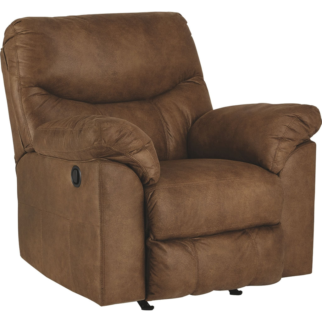 Fauteuil berçant et inclinable Boxberg - écorce