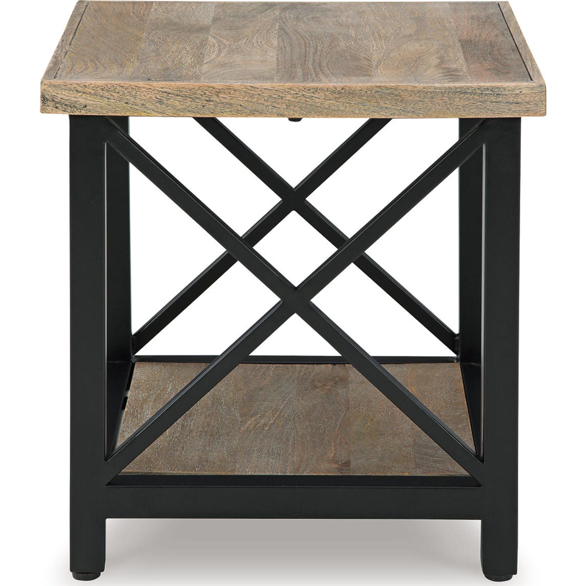 Table d'appoint Bristenfort - Marron/Noir