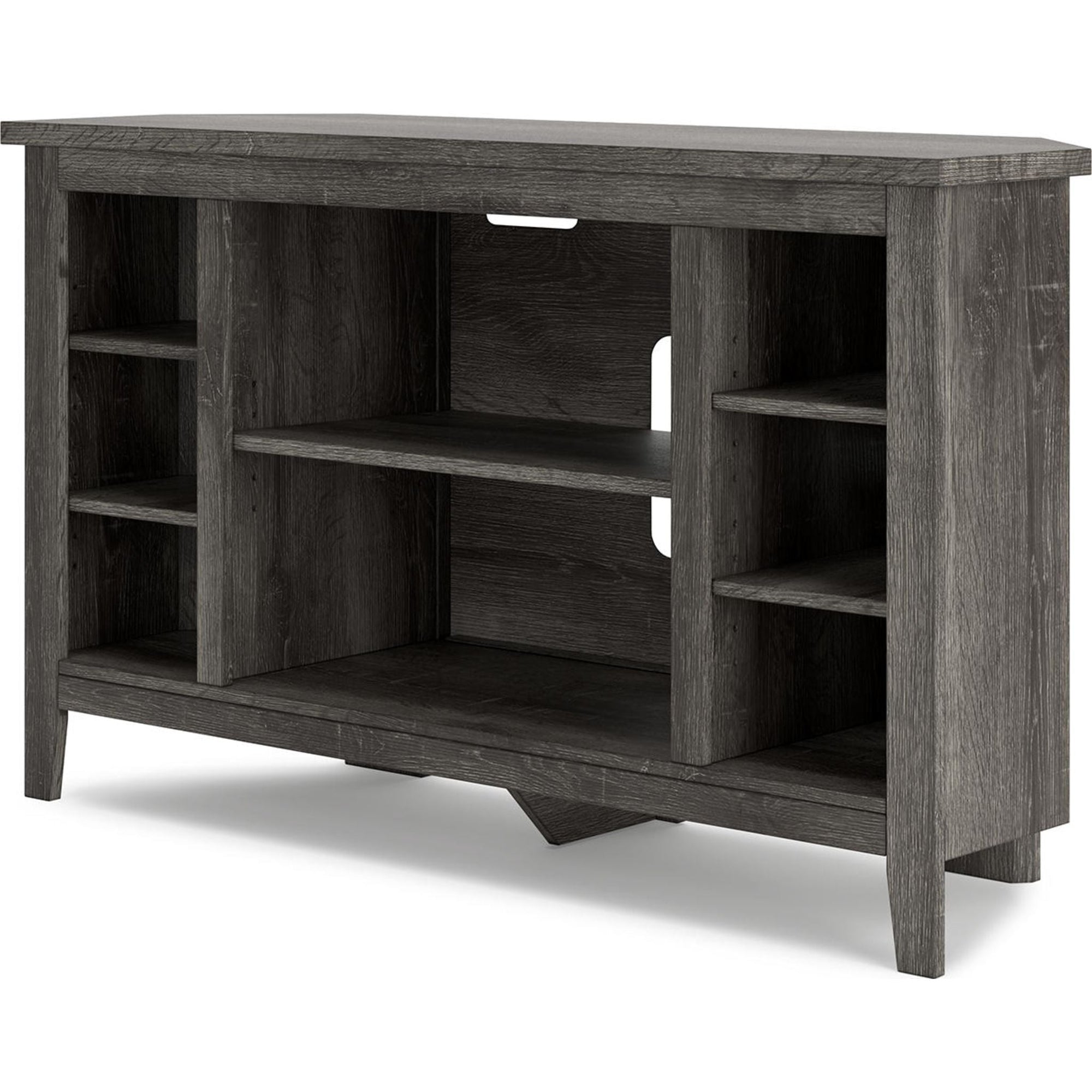 Meuble TV d'angle Arlenbry - Gris
