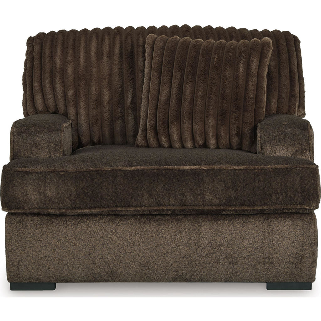Chaise surdimensionnée Aylesworth - Chocolat