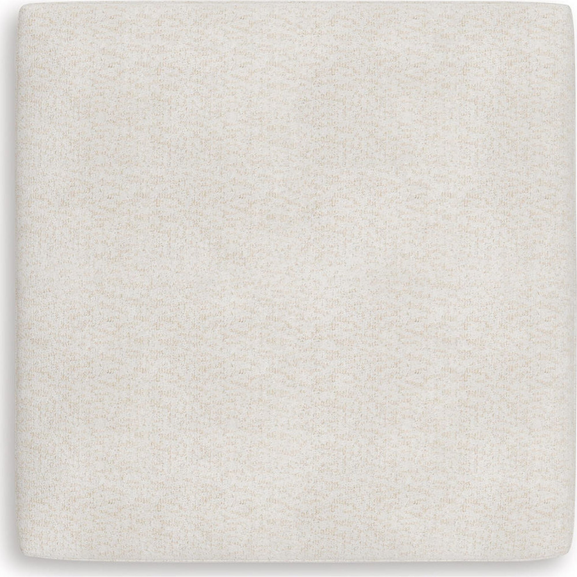 Pouf d'appoint surdimensionné Donelson Creek - Vanille