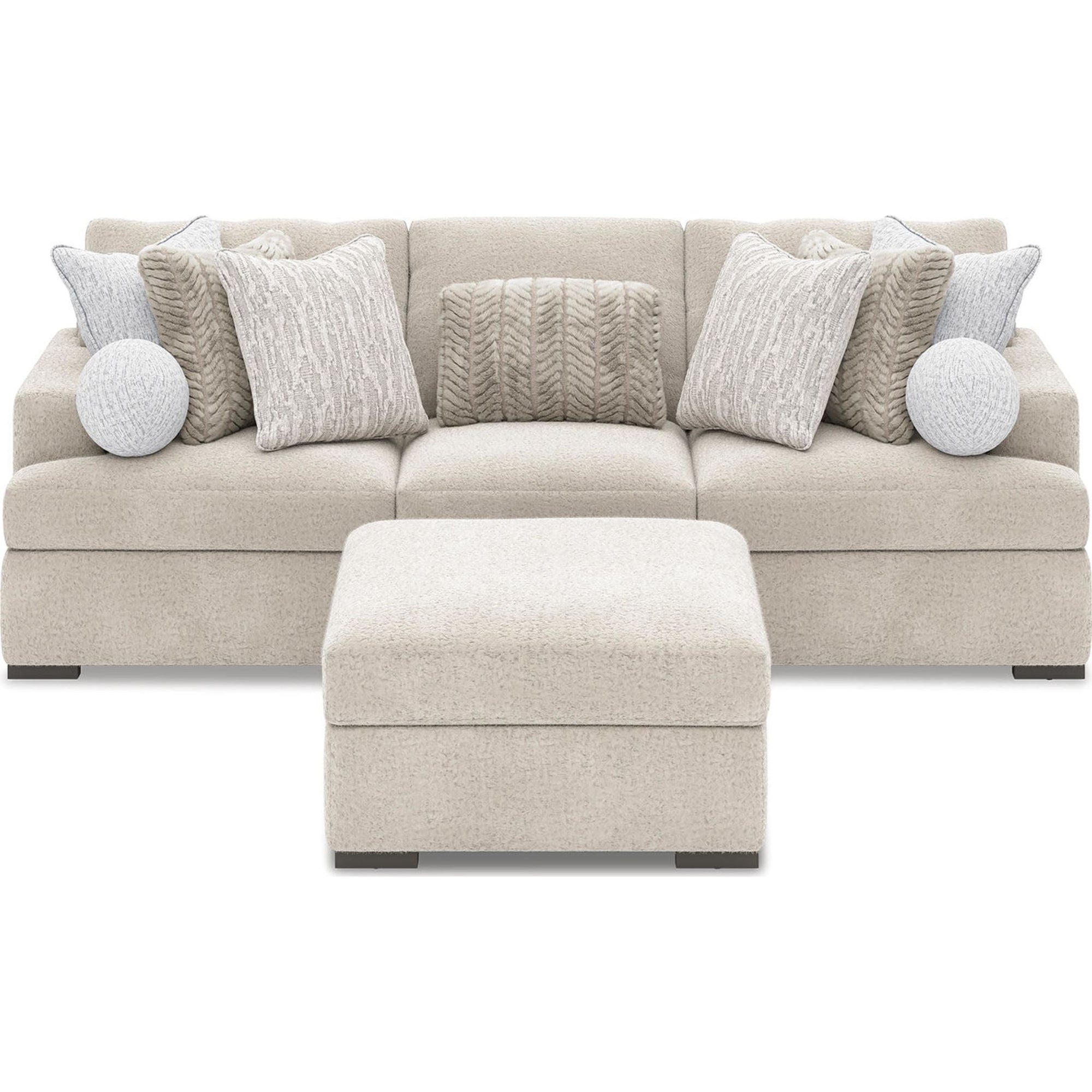 Canapé modulable 3 pièces Cuddle Plush - Arctic