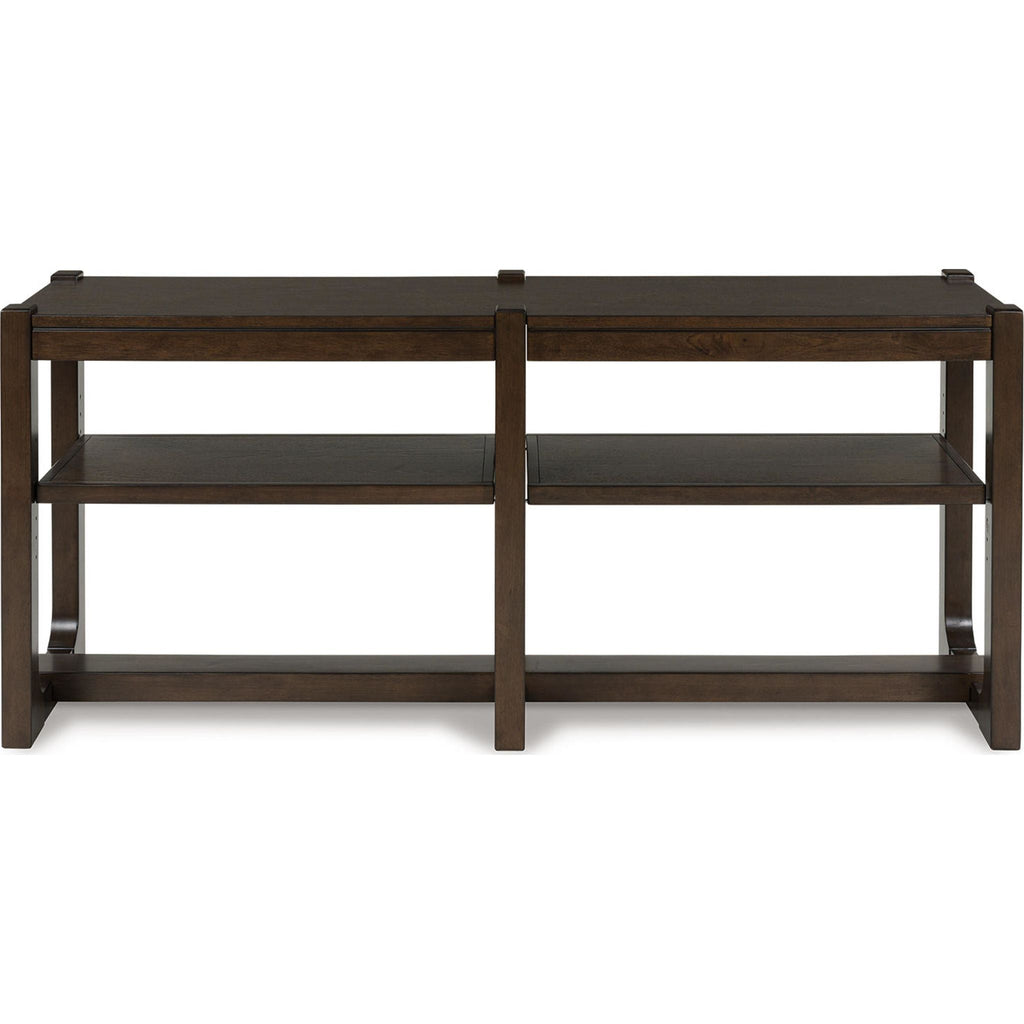 Table basse Breckington - Marron foncé