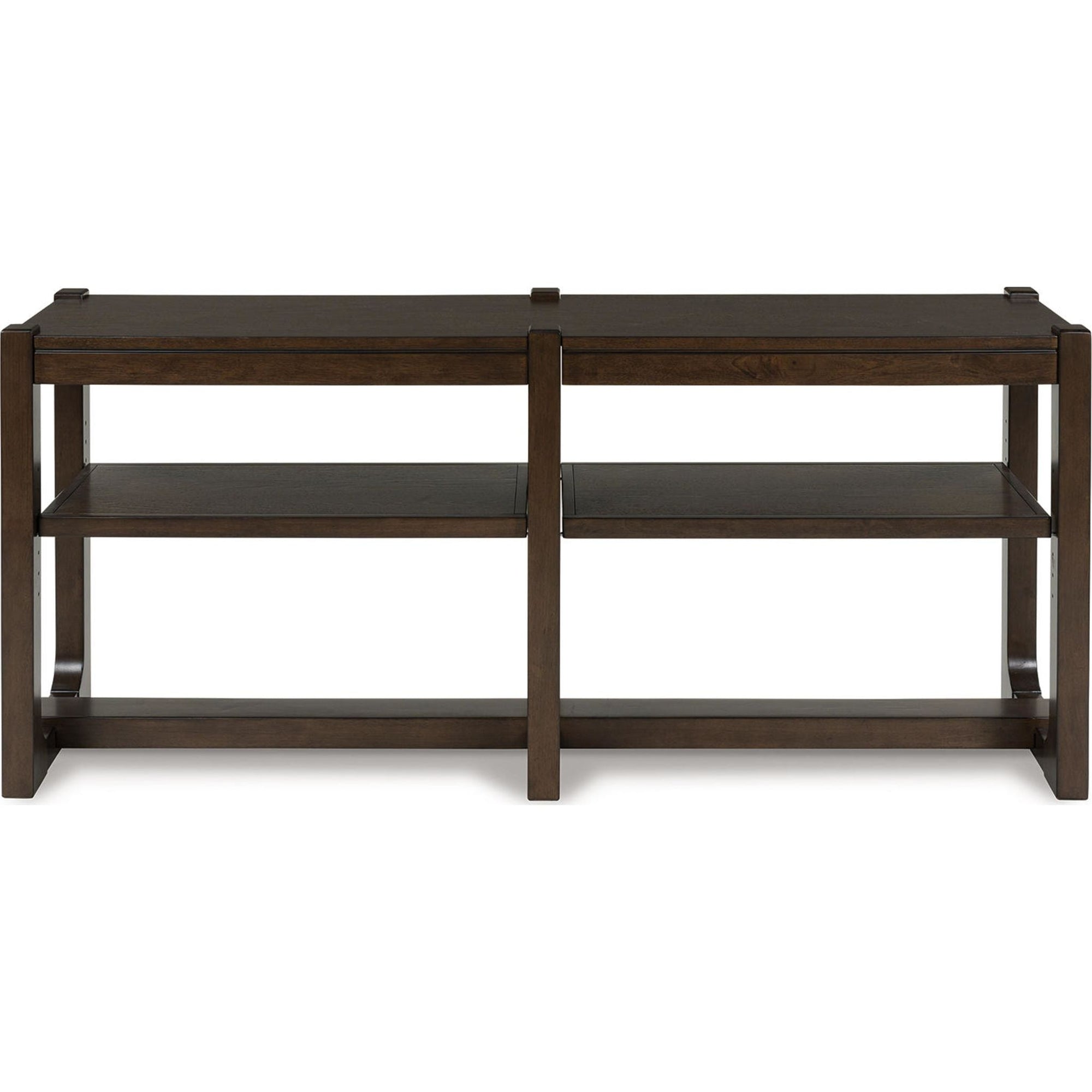Table basse Breckington - Marron foncé
