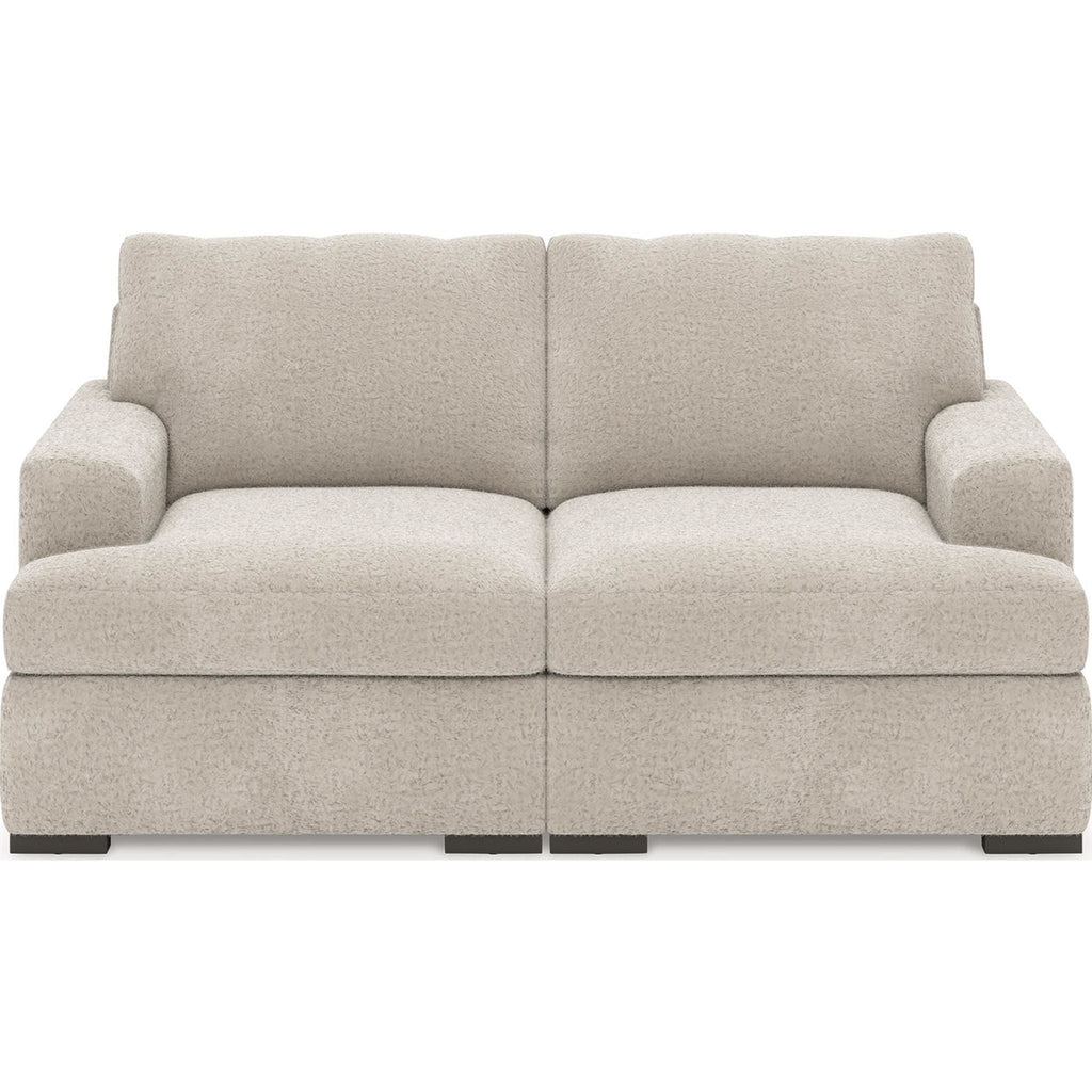 Canapé d'angle modulaire 2 pièces Cuddle Plush - Arctic