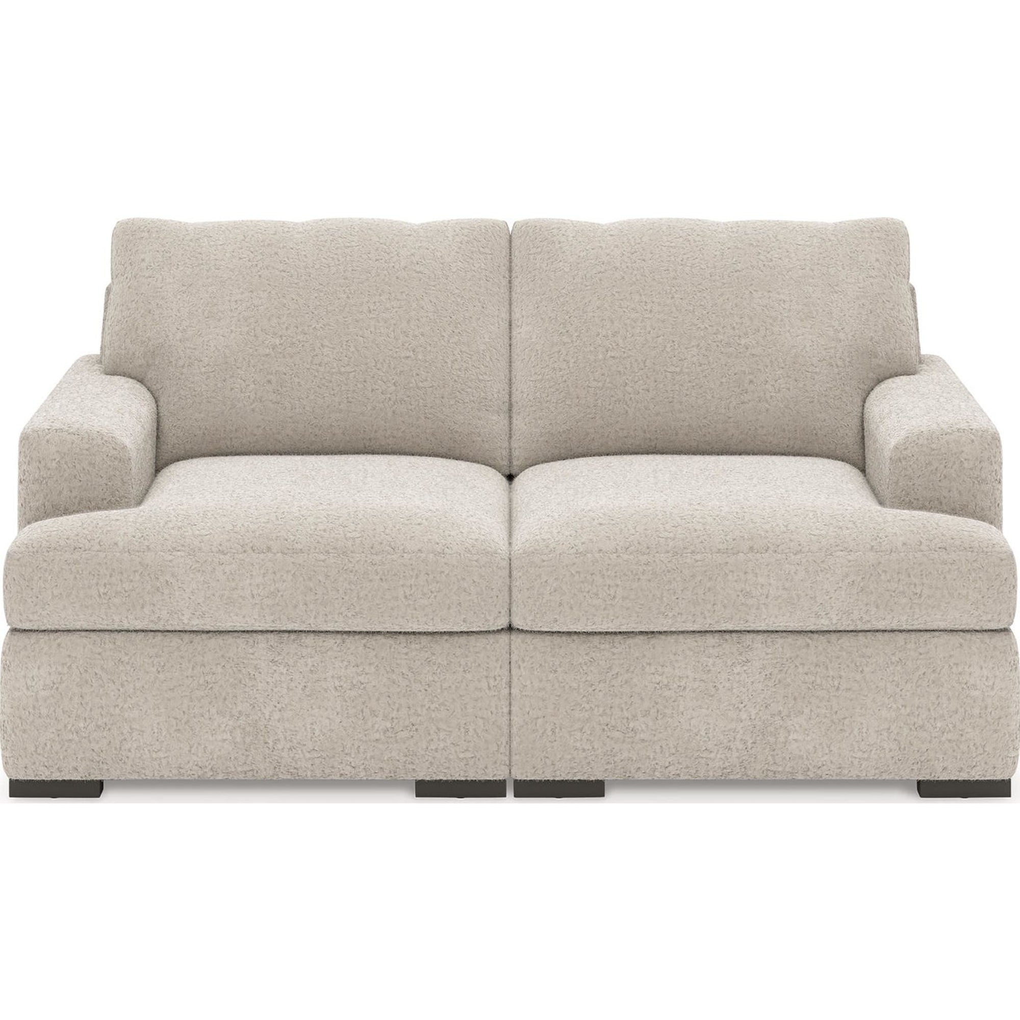 Canapé d'angle modulaire 2 pièces Cuddle Plush - Arctic