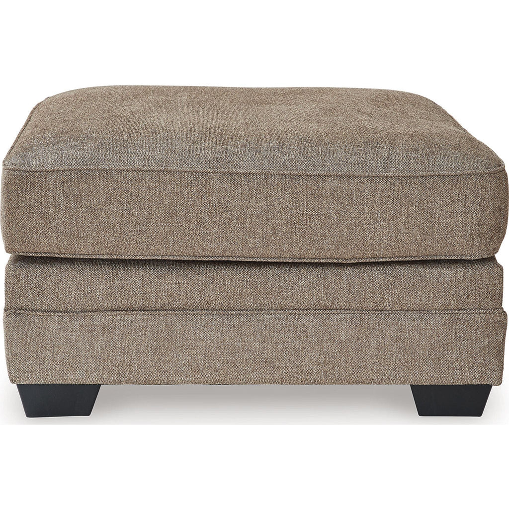 Pouf d'appoint surdimensionné Cannonbrook - Noix de muscade