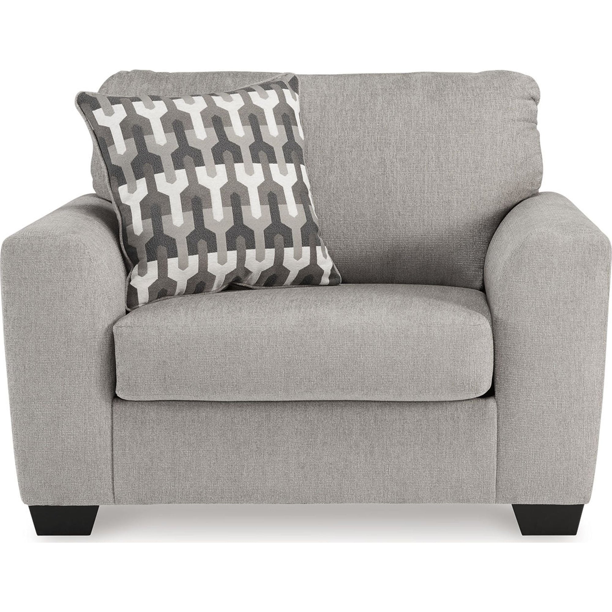 Fauteuil surdimensionné Avenal Park - Flanelle