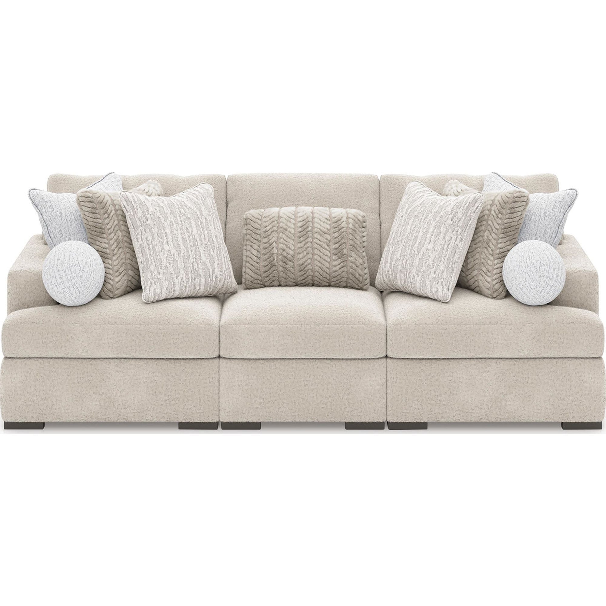 Canapé modulable 3 pièces Cuddle Plush - Arctic