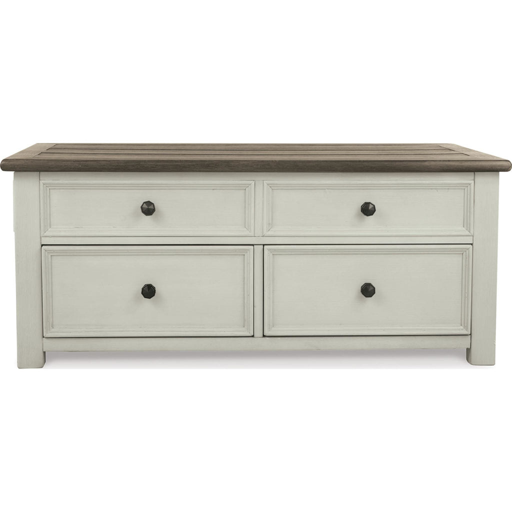 Table basse Bolanburg - Bicolore