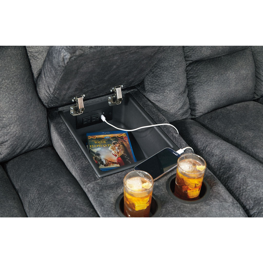 Causeuse inclinable Capehorn avec console - Granit