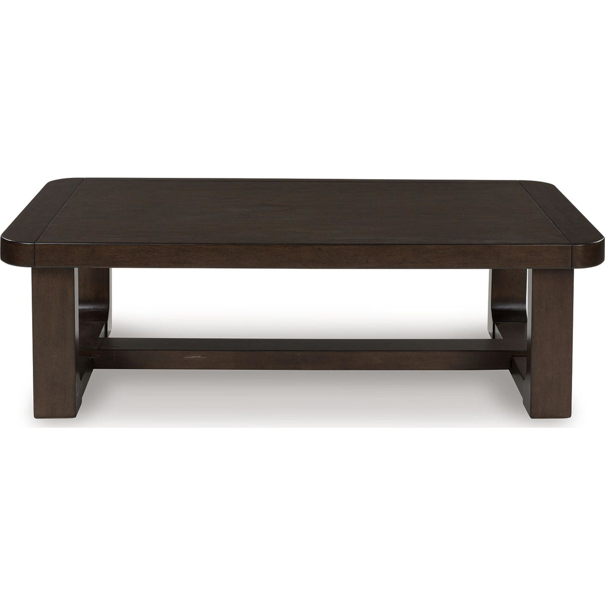 Table basse Breckington - Marron foncé
