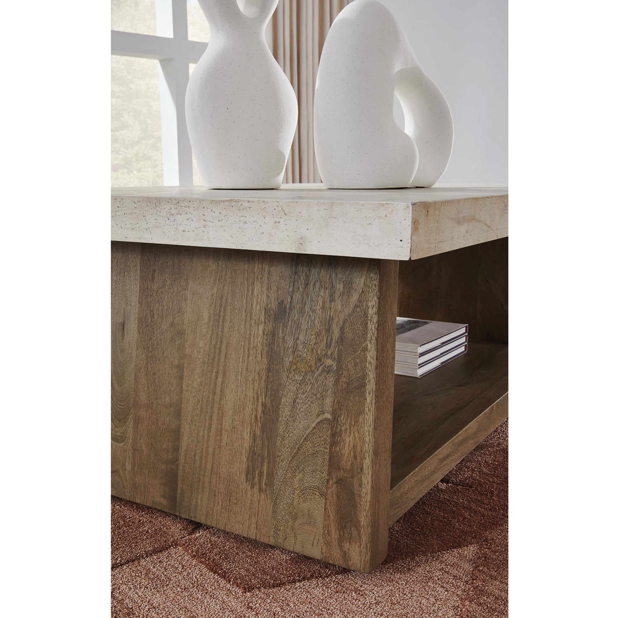 Table basse Brendalhouse - Marron clair