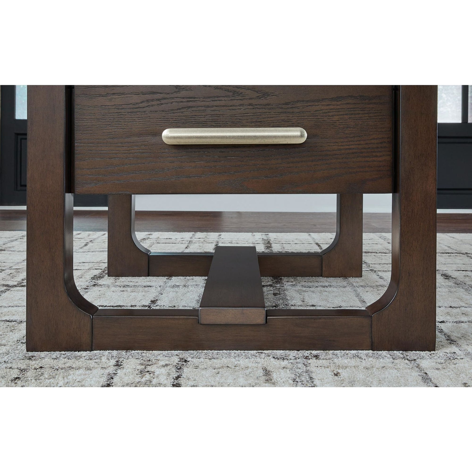 Table d'appoint Breckington - Marron foncé