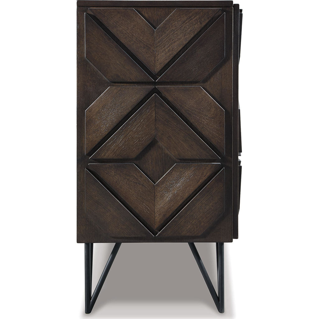Meuble TV Chasinfield - Marron foncé