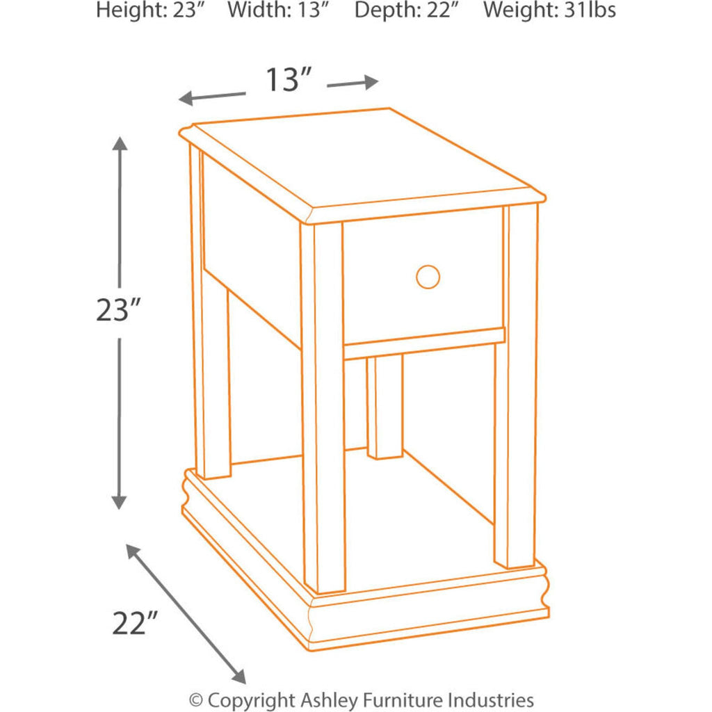 Table d'appoint Breegin - Marron