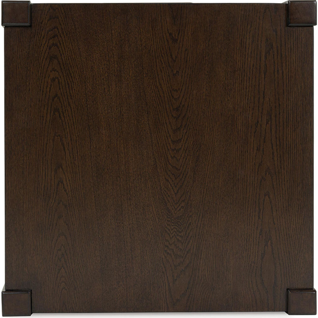 Table d'appoint Breckington - Marron foncé