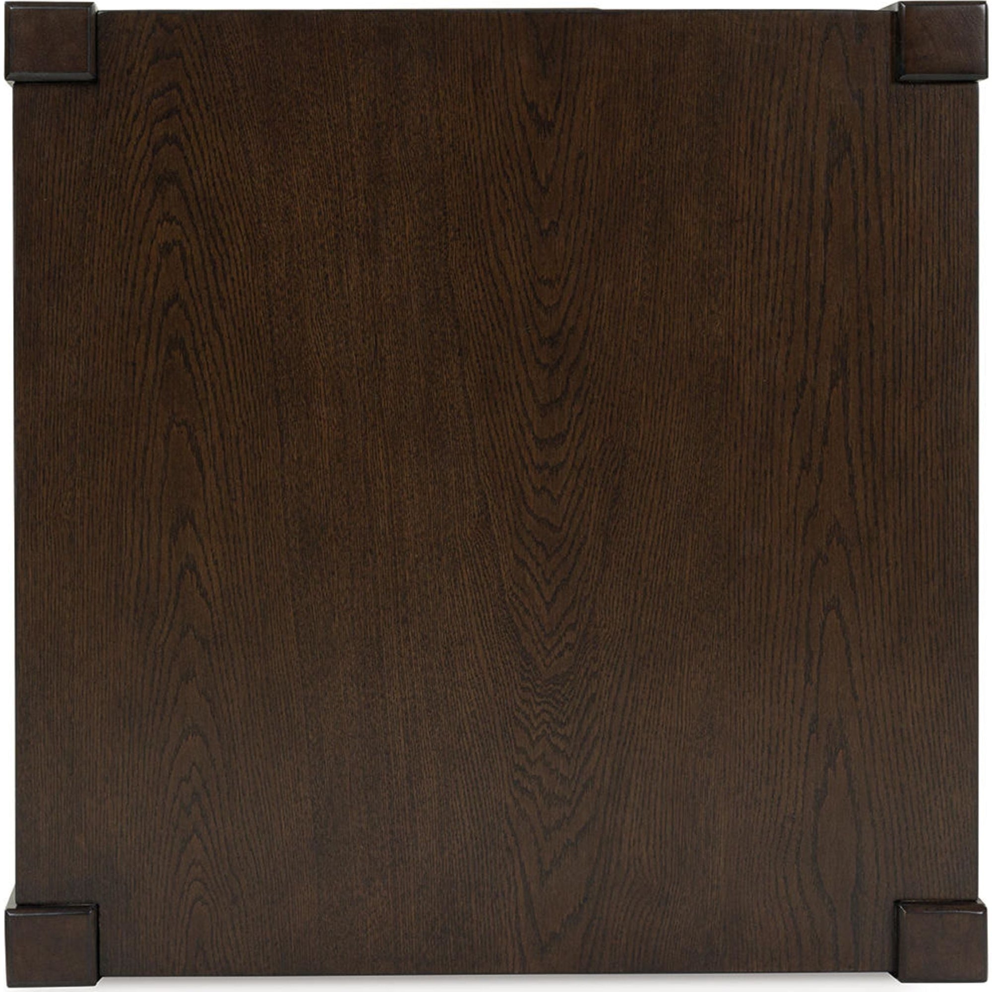 Table d'appoint Breckington - Marron foncé