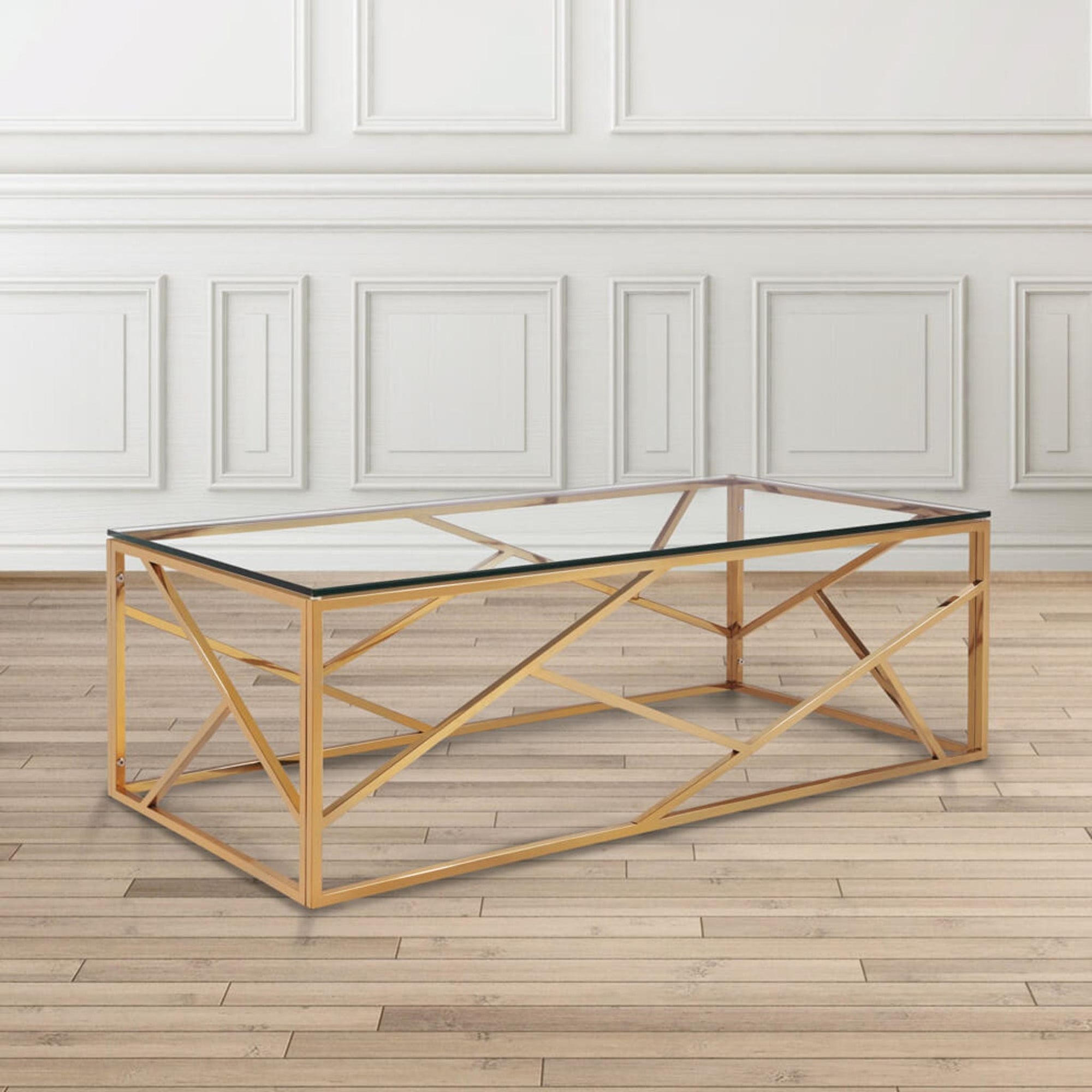 Table basse Carole - Doré