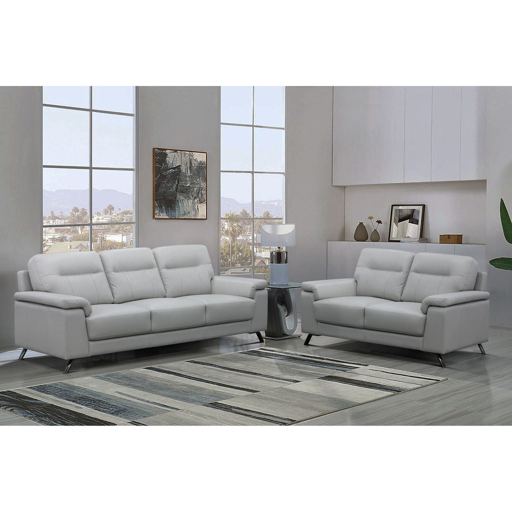 Causeuse Bellmar - Gris argenté