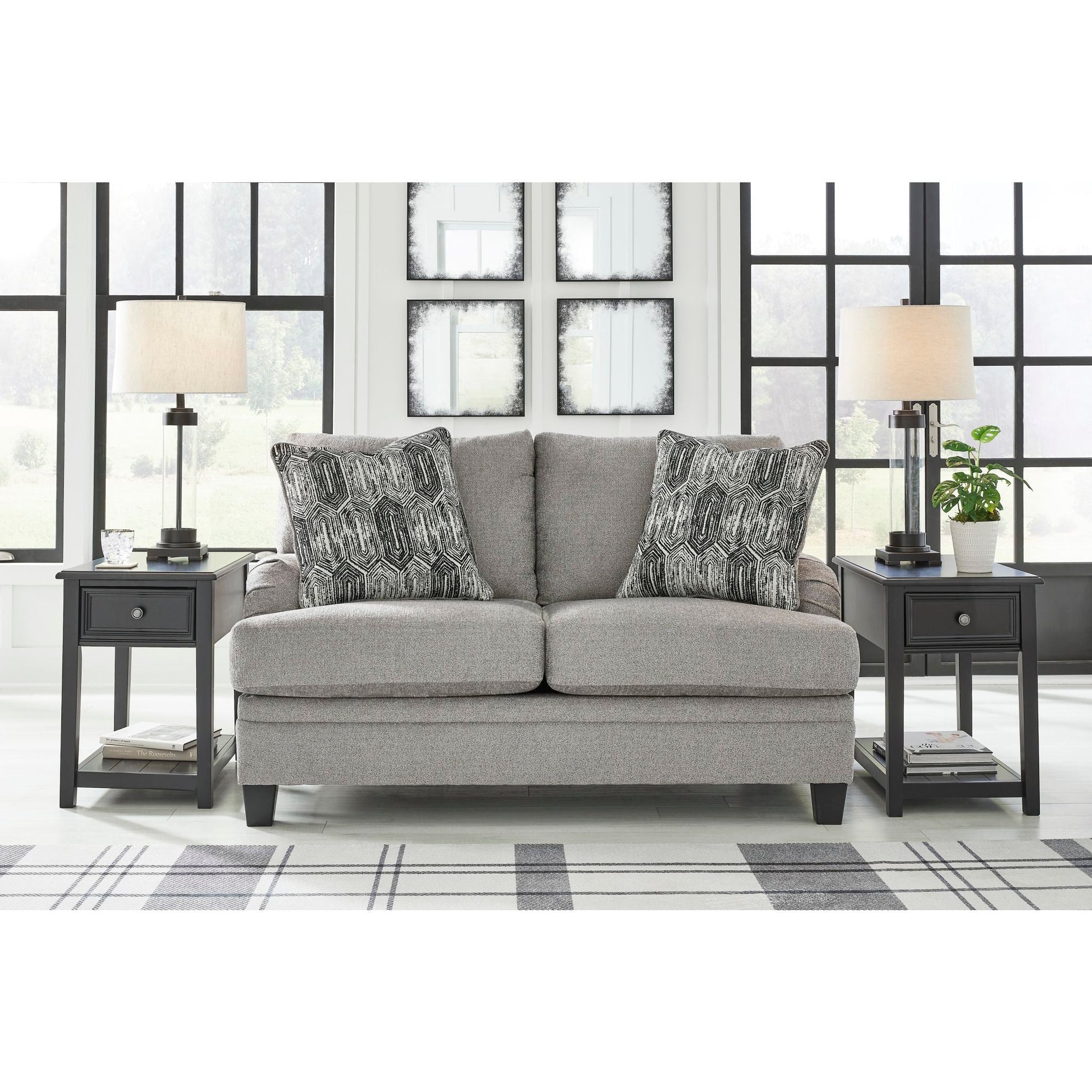Causeuse Davinca - Anthracite