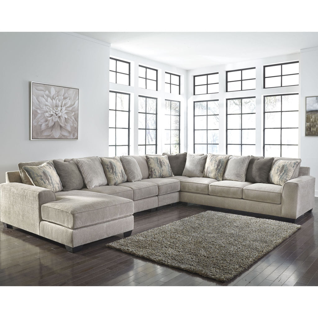 Canapé modulable Ardsley 5 pièces avec méridienne