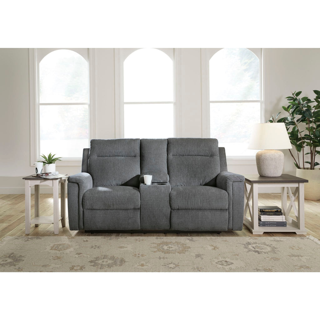 Causeuse inclinable électrique Barnsana avec console