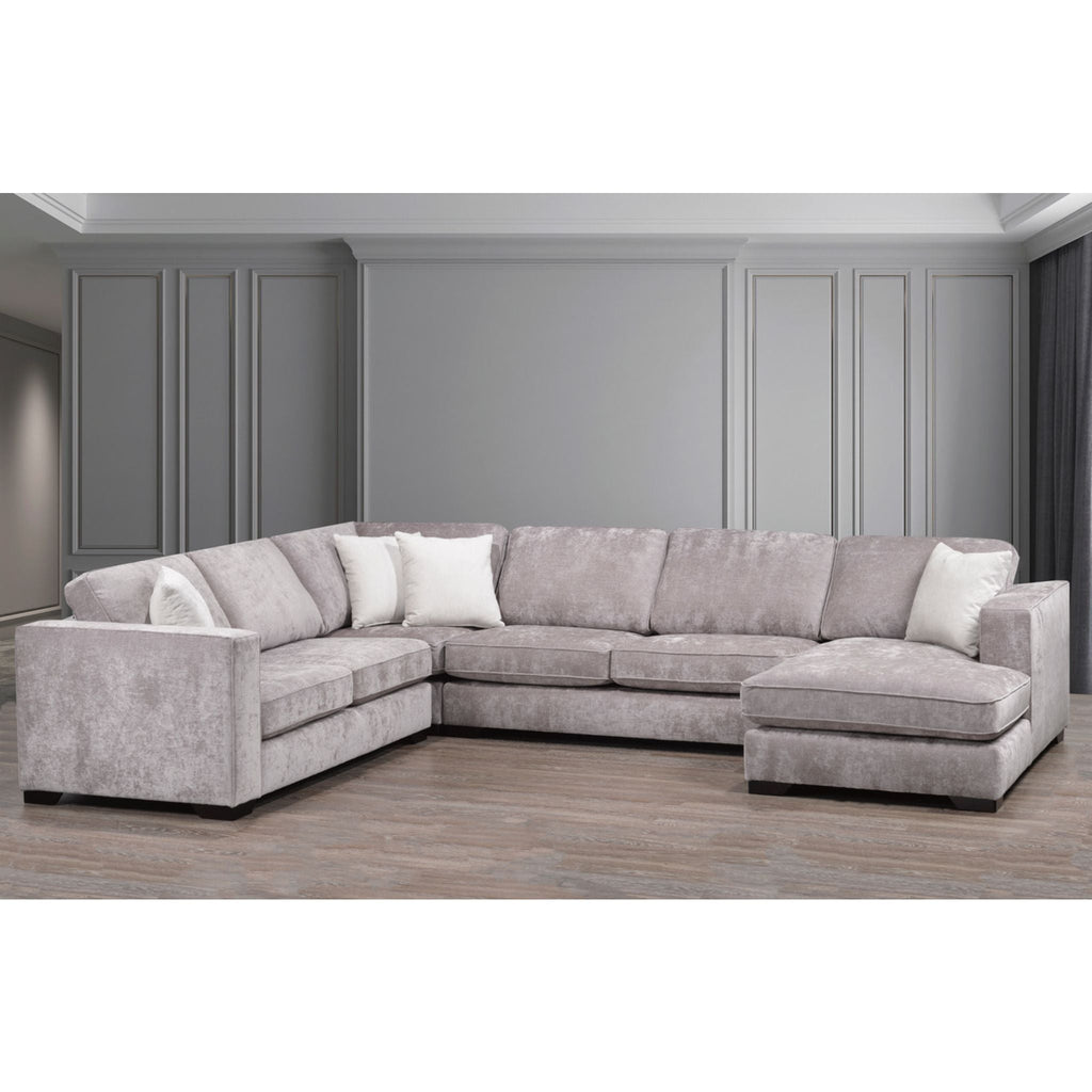 Canapé modulable Amber 4 pièces - Taupe