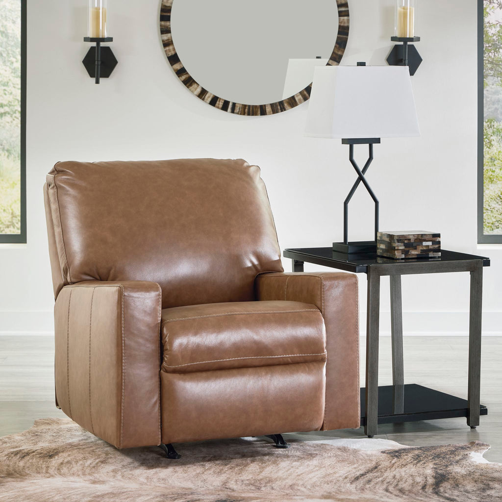 Fauteuil inclinable et berçant Bolsena - Caramel