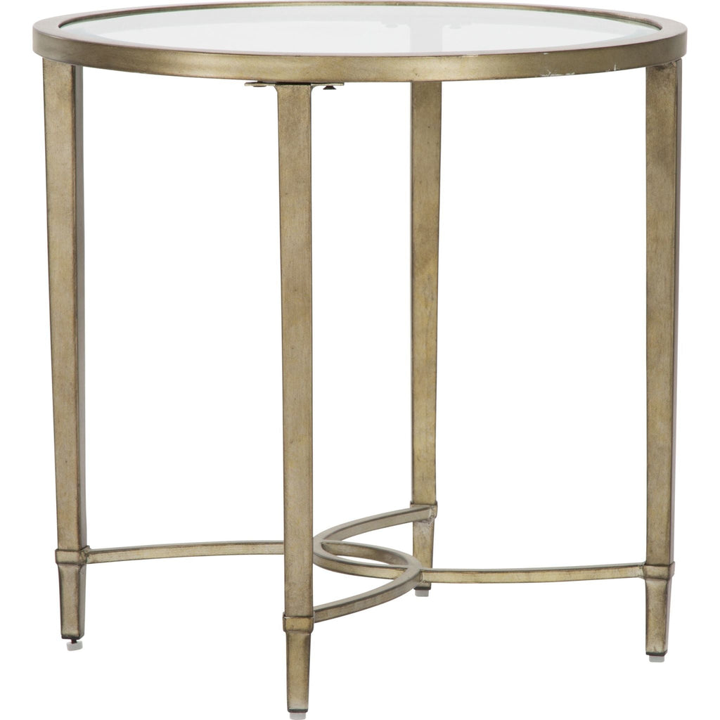 Table de Bout Copia - Argent Antique