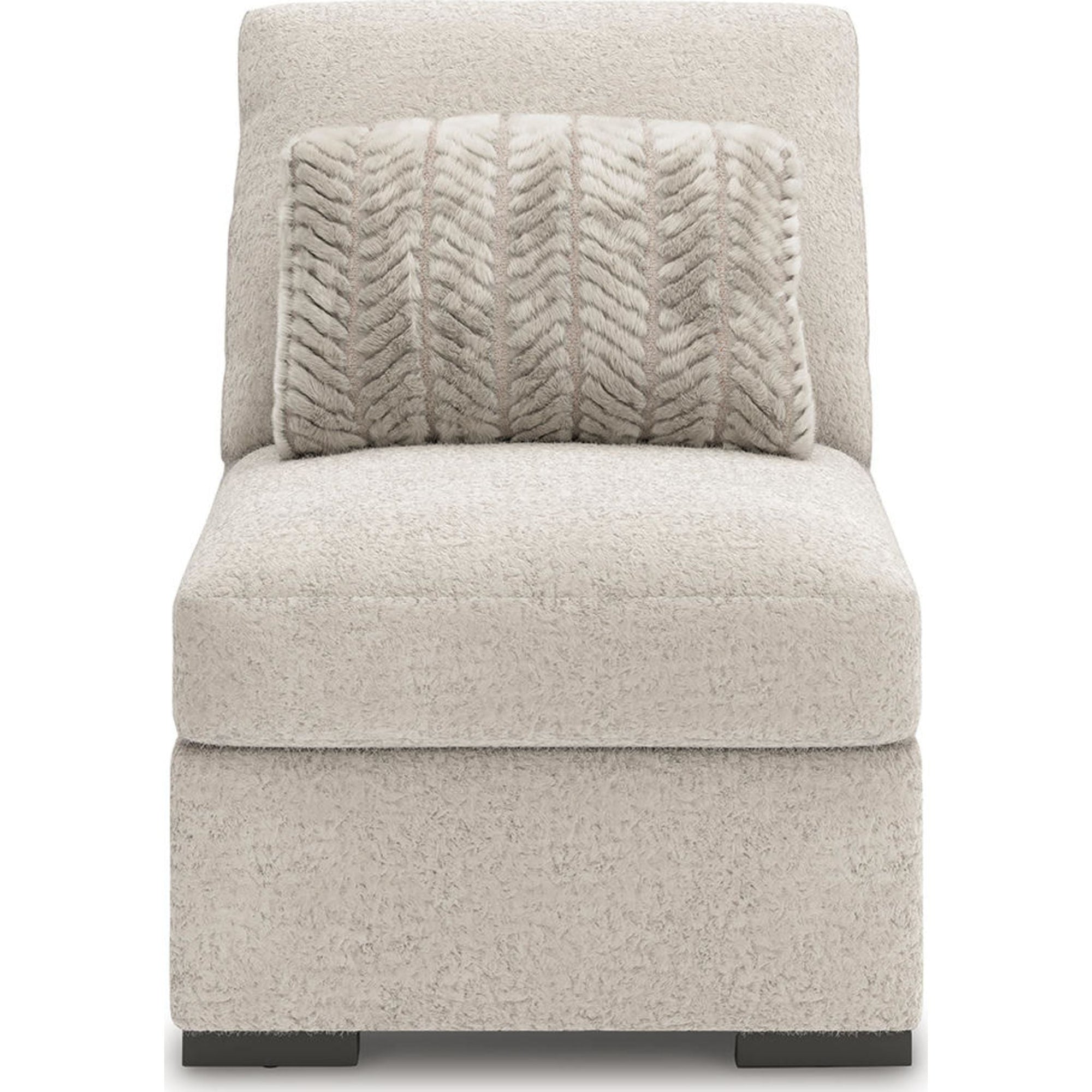 Canapé modulable Cuddle Plush 8 pièces avec poufs - Arctic