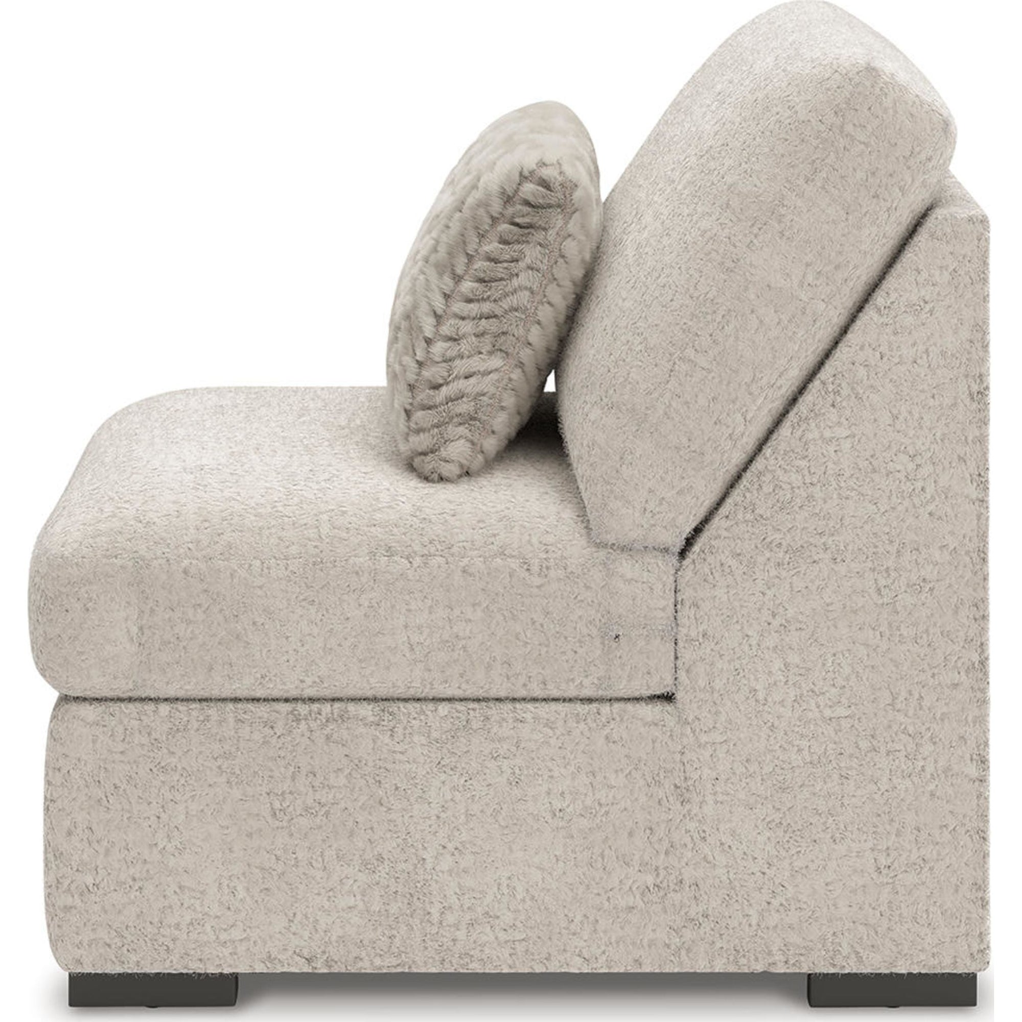 Canapé modulable Cuddle Plush 8 pièces avec poufs - Arctic