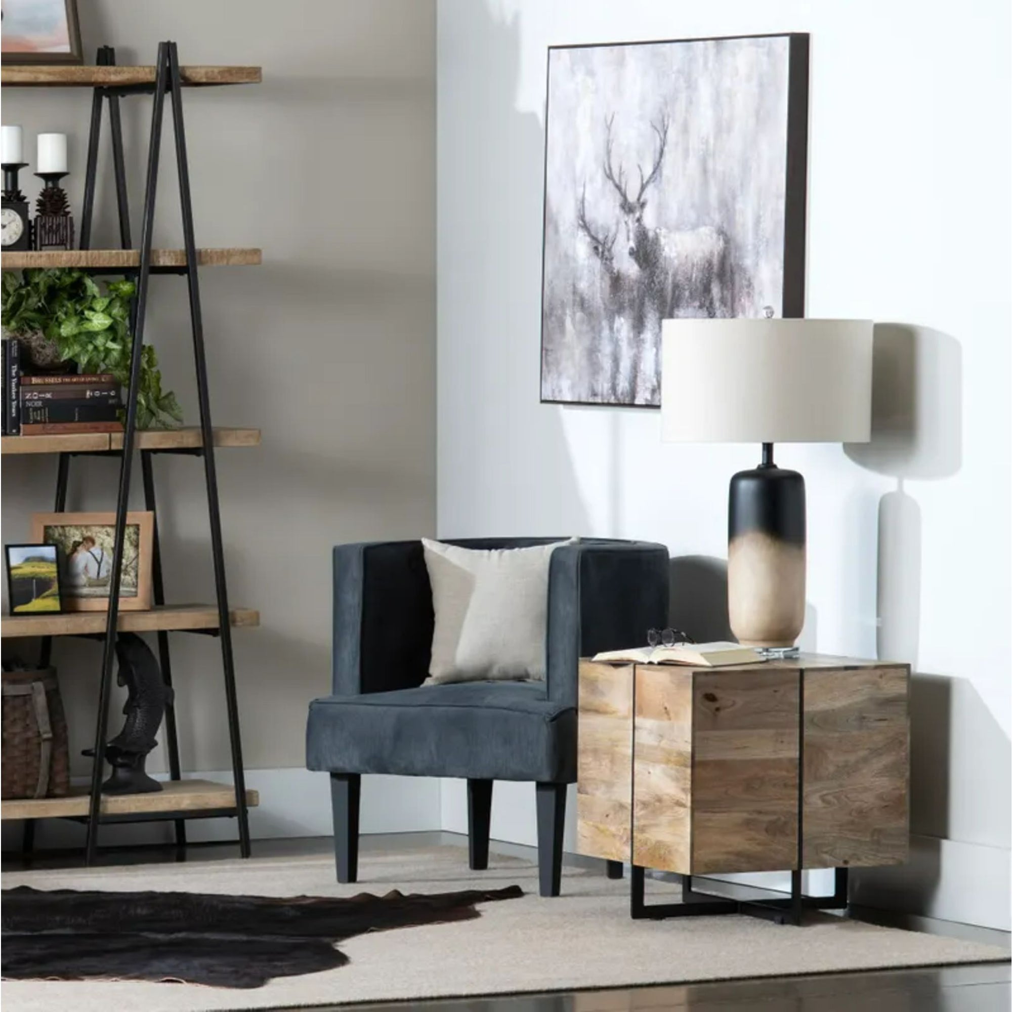 Table d'appoint Brennon - Marron